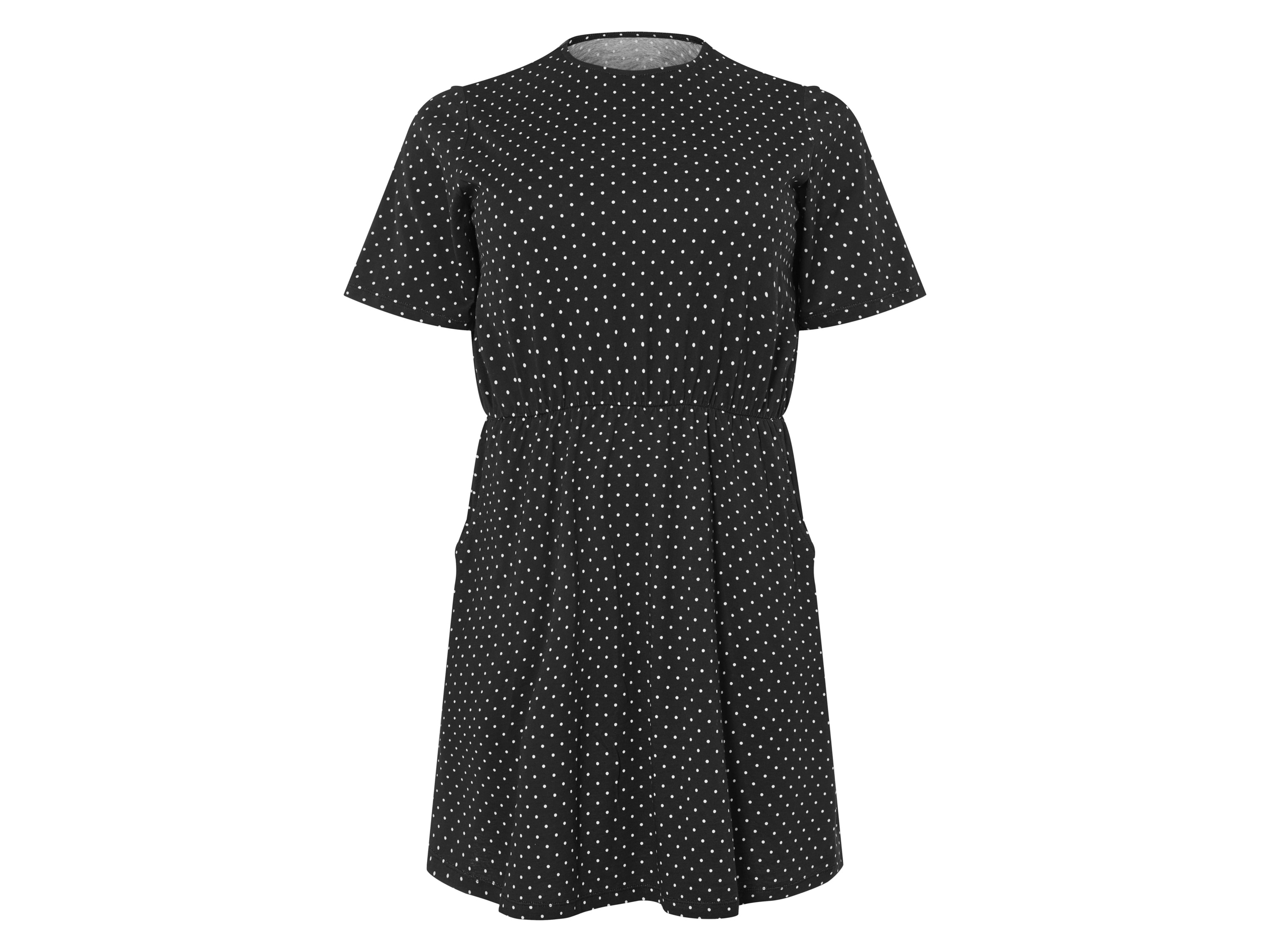 esmara® Dámske šaty XXL (vzor/čierna, 3XL (56/58))