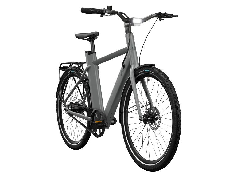 Crivit Mestský elektrobicykel s remeňovým pohonom Gates X.3 (sivá)