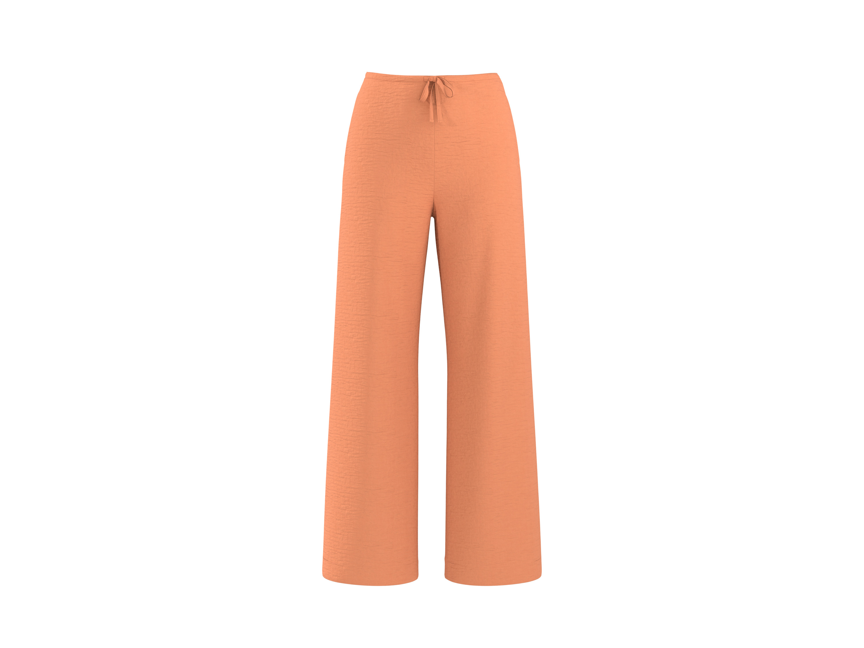 ESMARA® Dámske široké nohavice (oranžová, M (40/42))