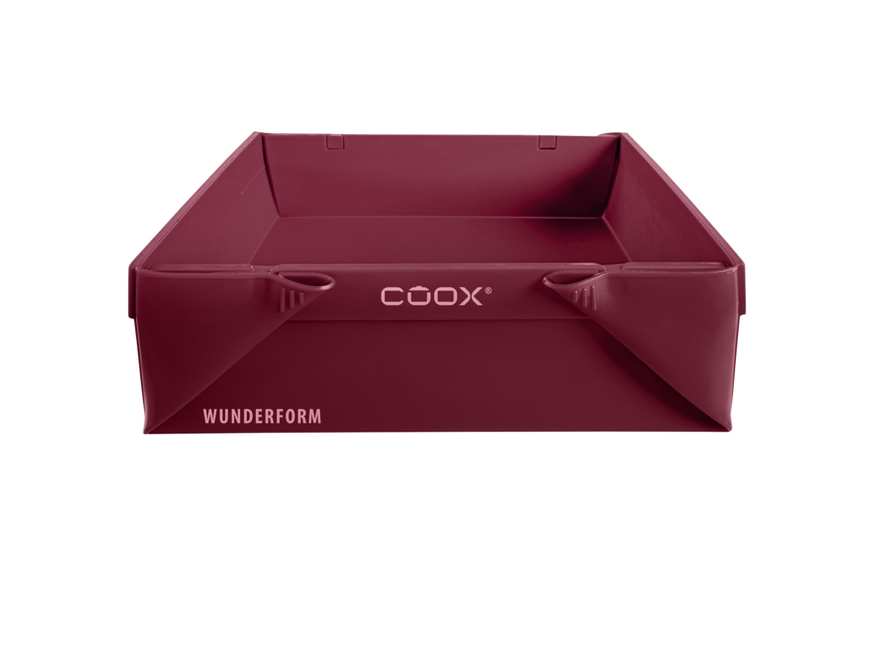 Coox Silikónová forma na pečenie Wunderform SQ (bordová)