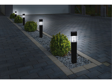 LIVARNO home LED záhradné solárne svetlá, 4 kusy