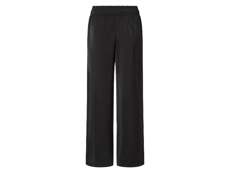 esmara® Dámske nohavice Wide leg (čierna, S (36/38))