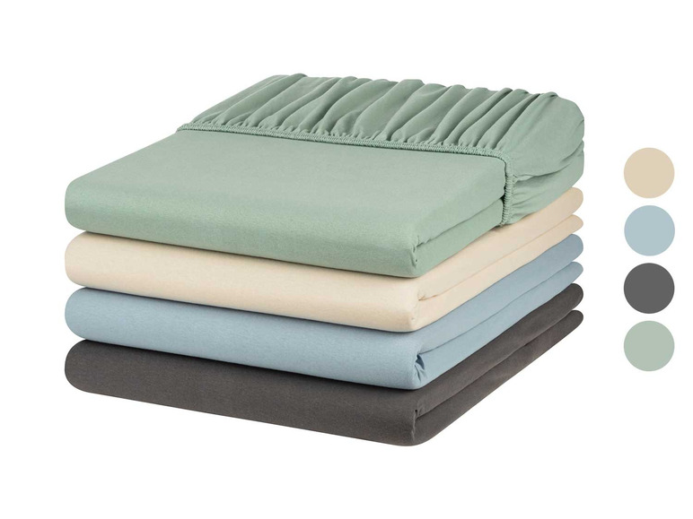 Prejsť na zobrazenie na celú obrazovku: LIVARNO home Napínacia džersejová plachta, 90 – 100 x 200 cm – obrázok 1
