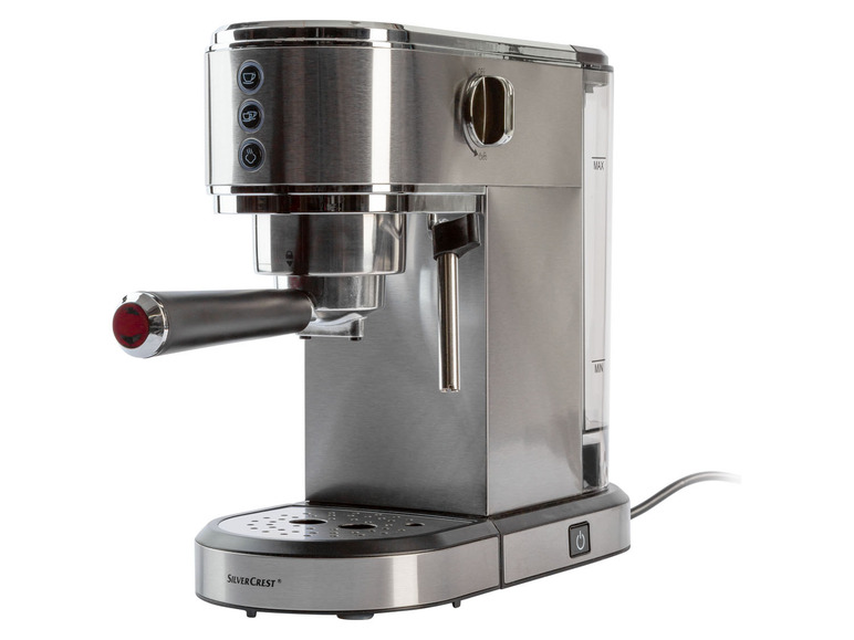 Prejsť na zobrazenie na celú obrazovku: SILVERCREST Espresso kávovar Slim SSMS 1350 B2 – obrázok 1