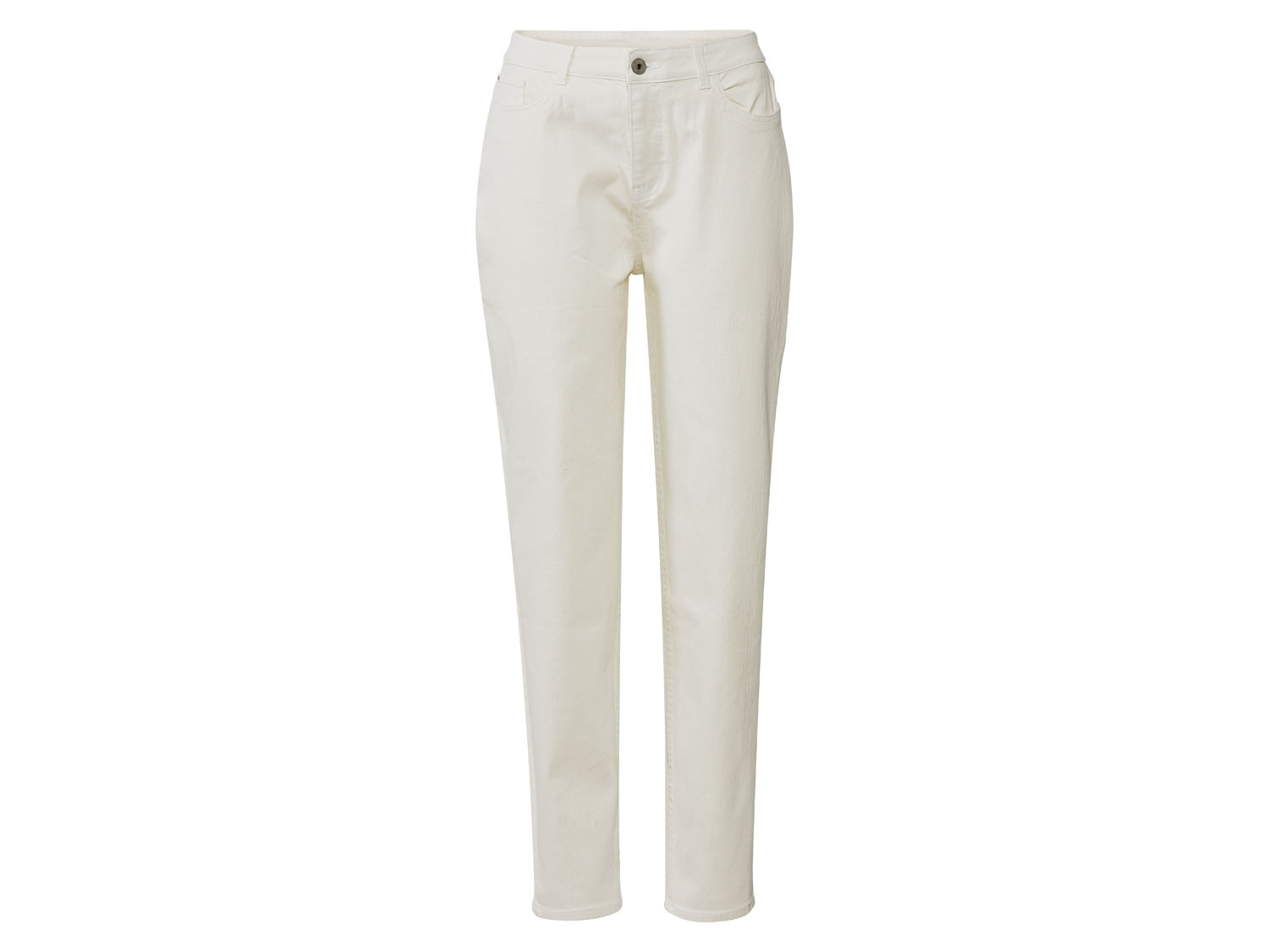 esmara® Dámske rifle Mom fit (krémová, 34)