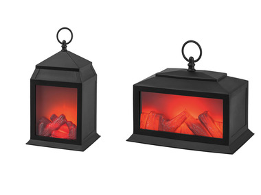 LIVARNO home LED kozubový lampáš