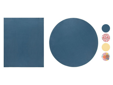 LIVARNO home Umývateľný obrus, Ø 160 cm/130 x 160 cm
