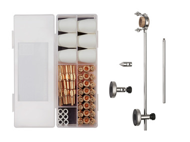 PARKSIDE® Kruhový vyrezávač PPKS 50/Súprava trysiek a elektród PDES, 60-dielna