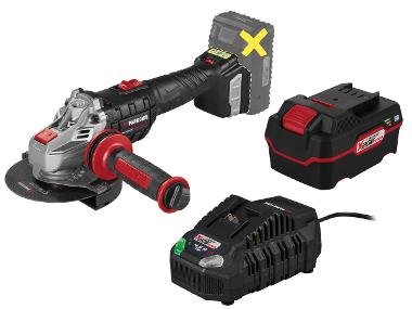 PARKSIDE PERFORMANCE® Aku uhlová brúska PWSAP 20-Li G7 + Akumulátor 20 V/4 Ah + Rýchlonabíjačka 20 V/4,5 A