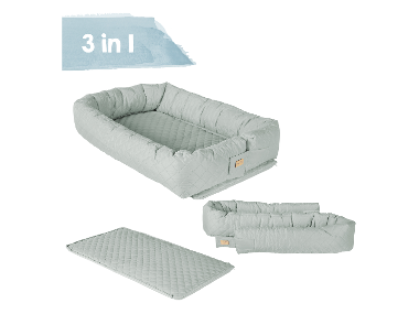 roba Hniezdočko, prebaľovacia podložka, mantinel do postieľky 3 v 1