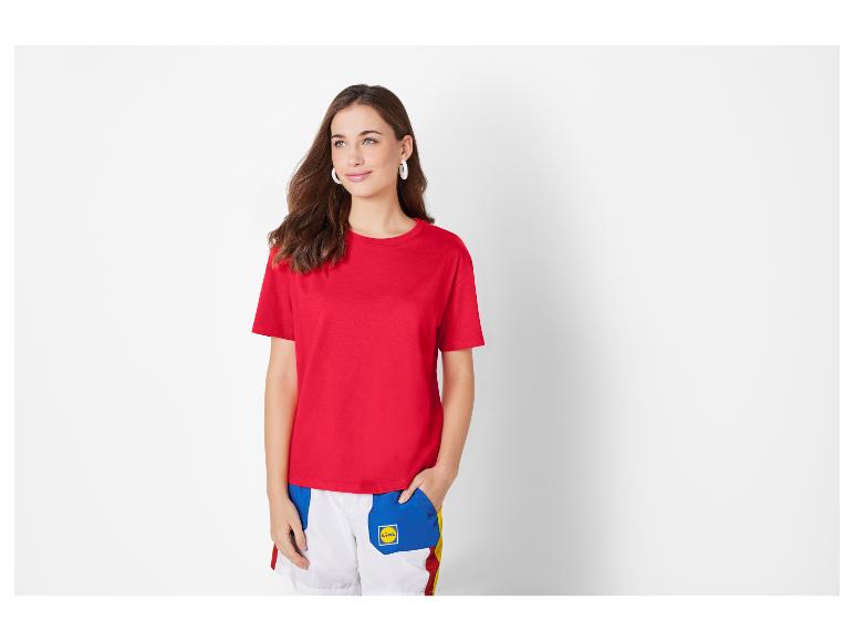 esmara® Dámske tričko Lidl (M (40/42), červená)