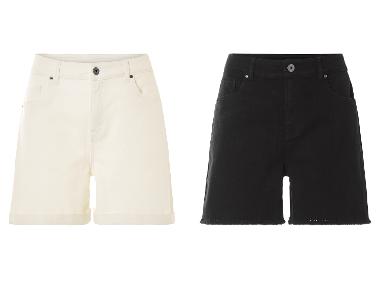 esmara® Dámske rifľové šortky