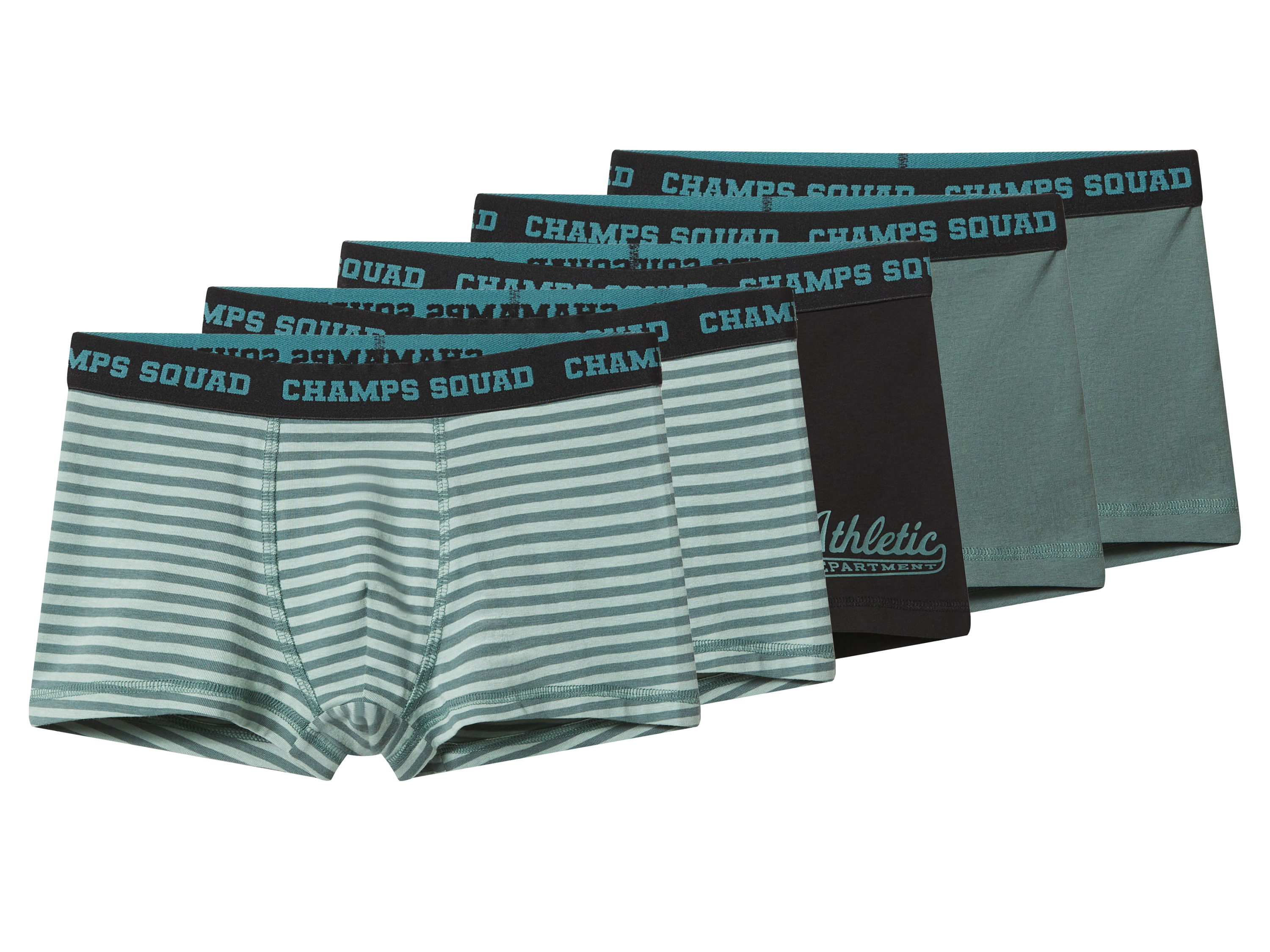 esmara® Chlapčenské boxerky, 5 kusov (zelená, 134/140)