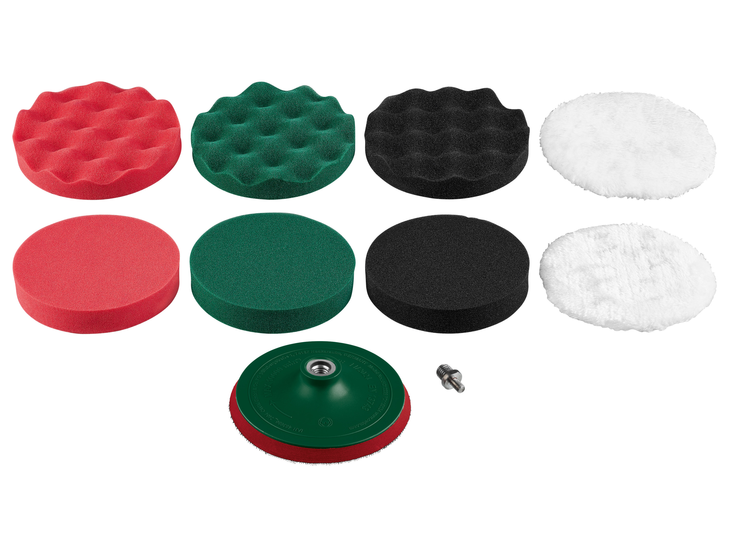 PARKSIDE® Súprava leštiacich nadstavcov, 10-dielna