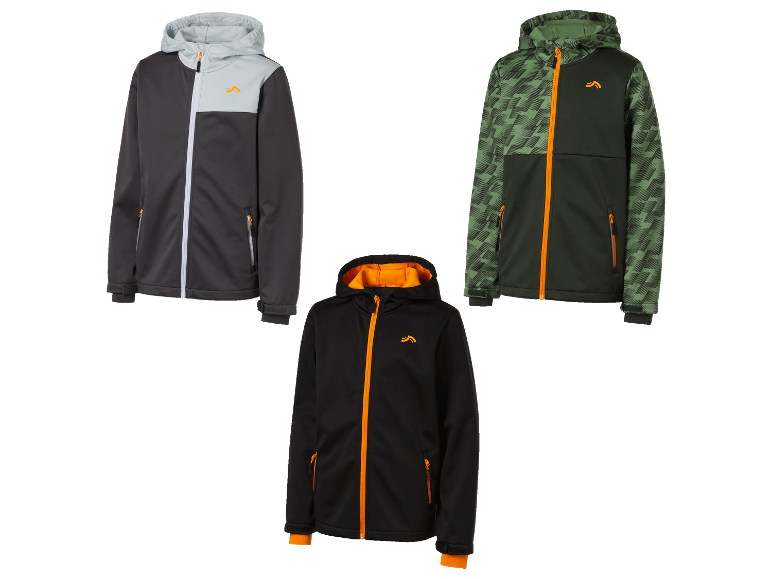 Tri detské mikiny s kapucňou od značky Icepeak.