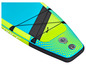 Nafukovací paddleboard s logom 'Force' v tyrkysovej a žltej farbe.