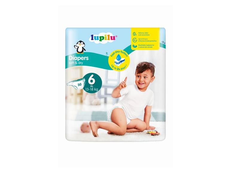 Plienky Lupilu, veľkosť XL (13-18 kg), 30 ks.