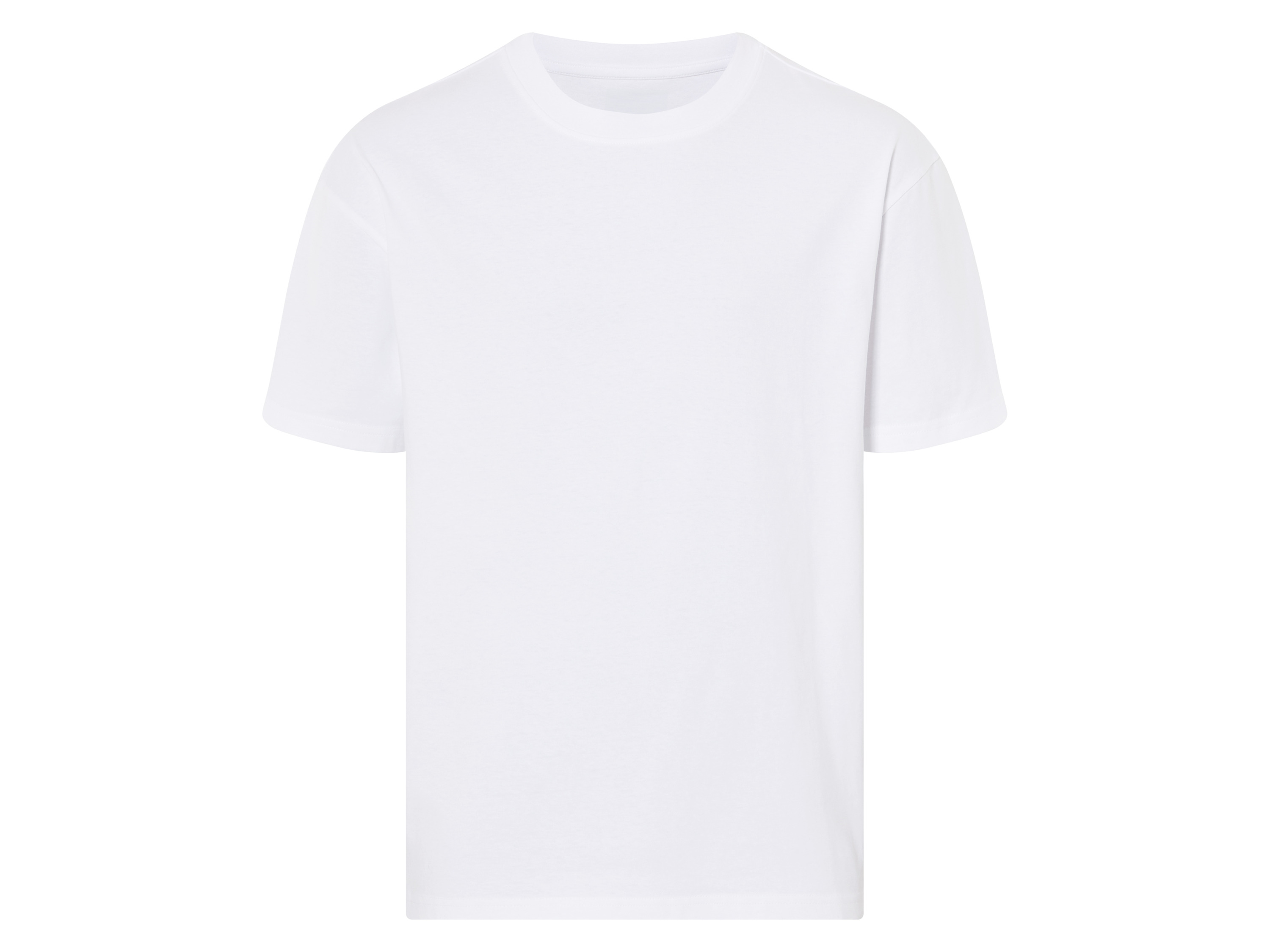 LIVERGY® Pánske oversize tričko (biela, S (44/46))