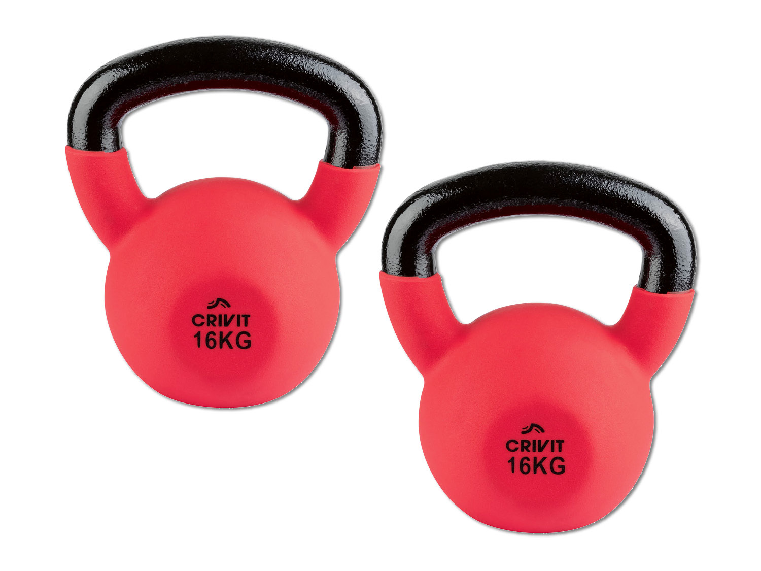 kg, 2 CRIVIT kusy 16 Kettlebell,