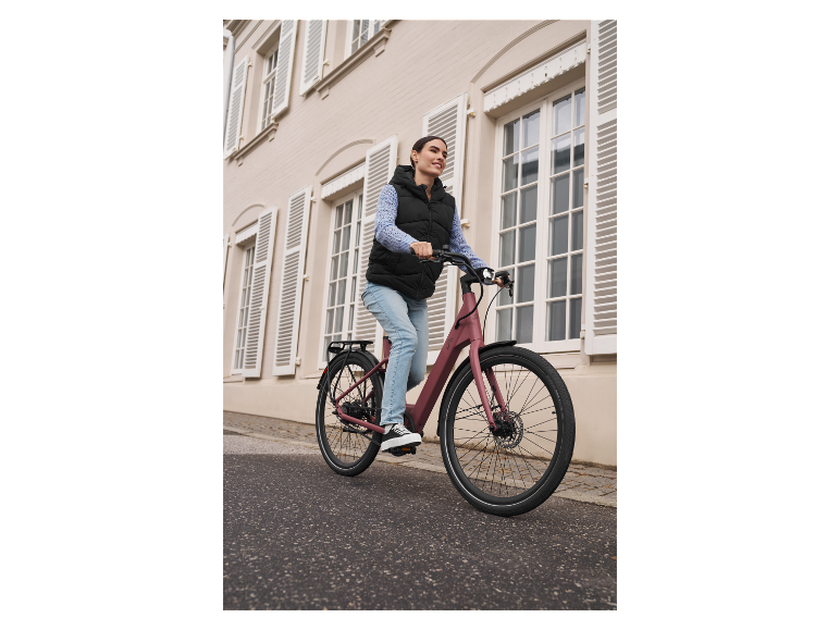 Crivit Mestský elektrobicykel s remeňovým pohonom Gates Y.3