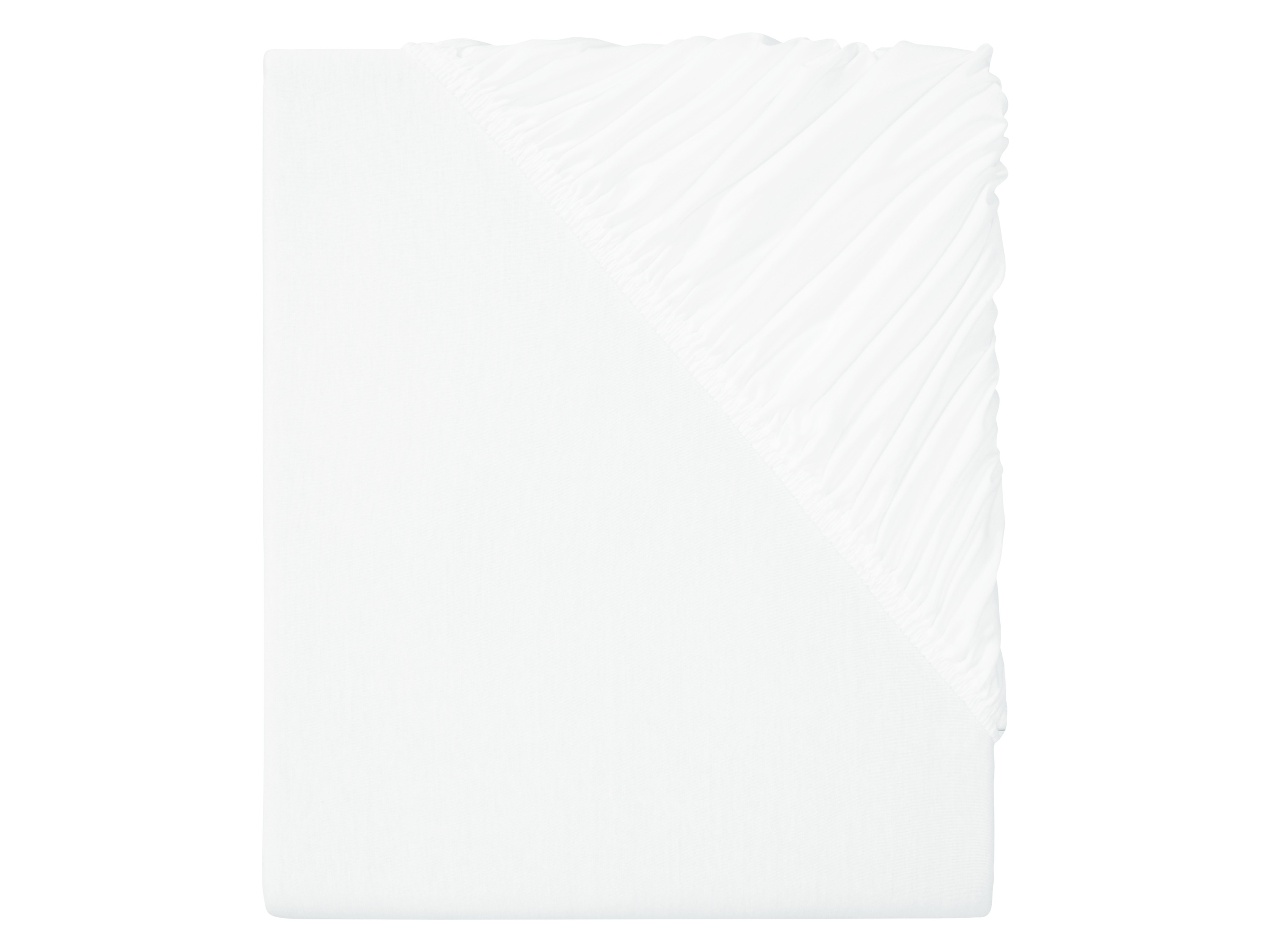 LIVARNO home Napínacia plachta, 90 – 100 x 200 cm (biela)