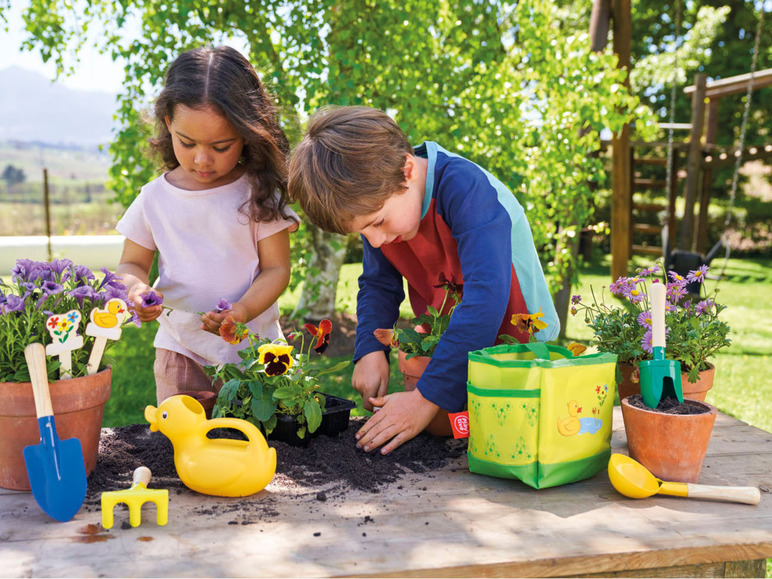 Prejsť na zobrazenie na celú obrazovku: Playtive Detské záhradné náradie, 9-dielna súprava – obrázok 2