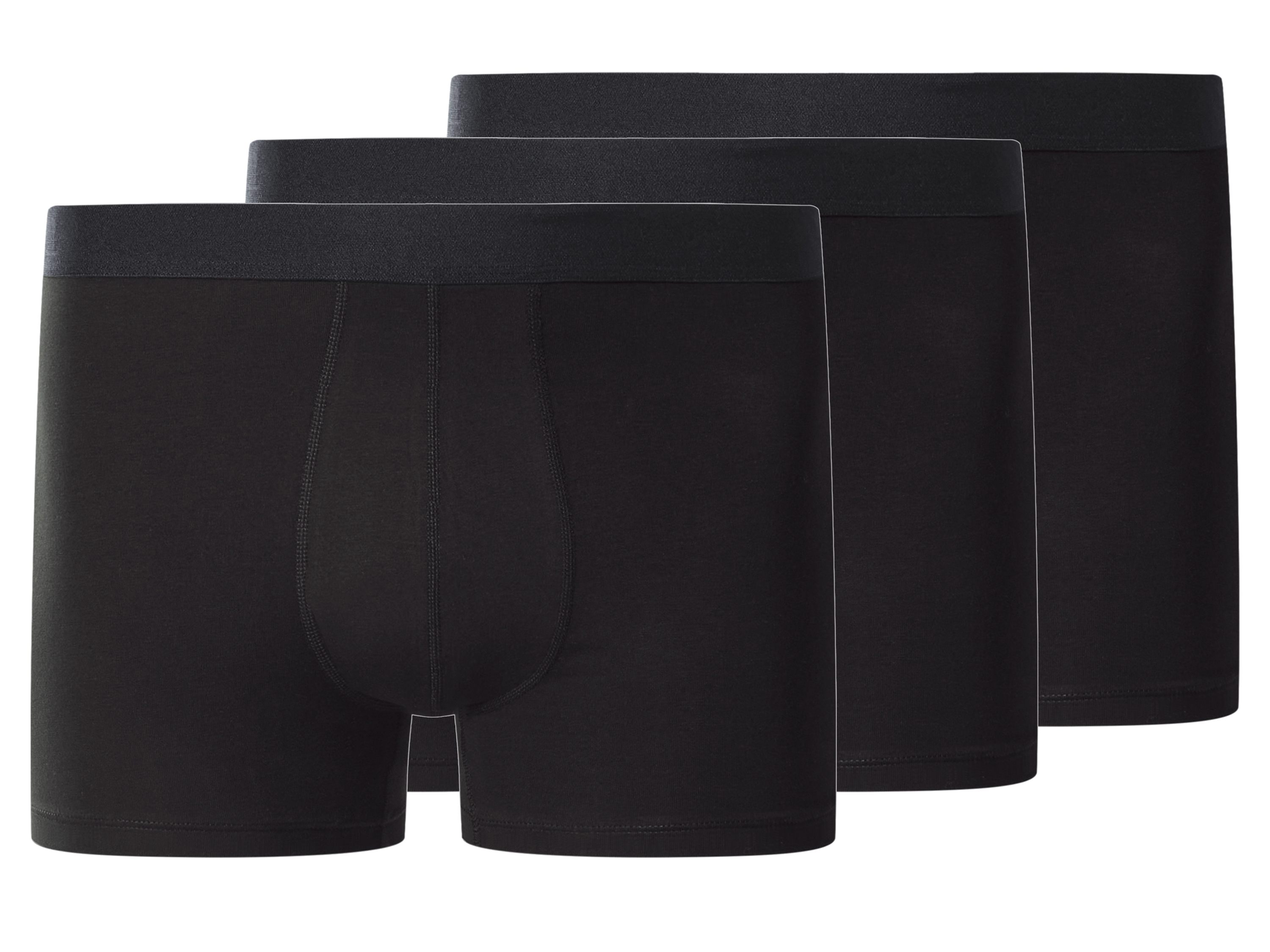 esmara Men Pánske boxerky XXL, 3 kusy (čierna, 8/XXL)