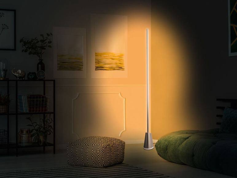 Prejsť na zobrazenie na celú obrazovku: LIVARNO home Stojacia LED lampa Zigbee Smart Home – obrázok 7