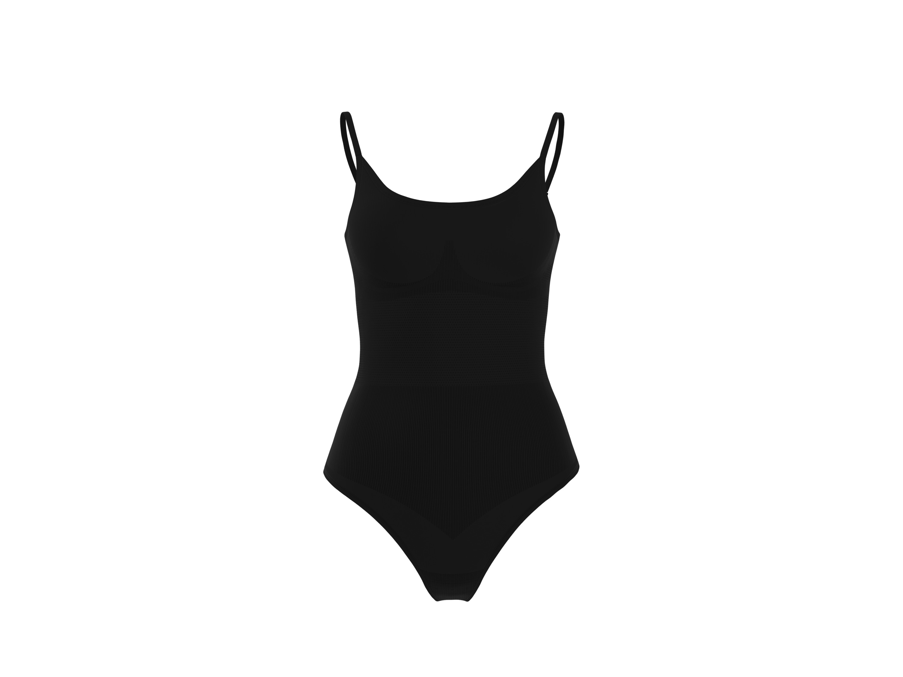 ESMARA® Dámske formujúce bezšvové body (čierna, XL (48/50))