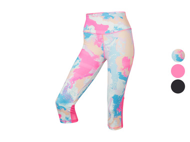 CRIVIT Dámske funkčné capri legíny