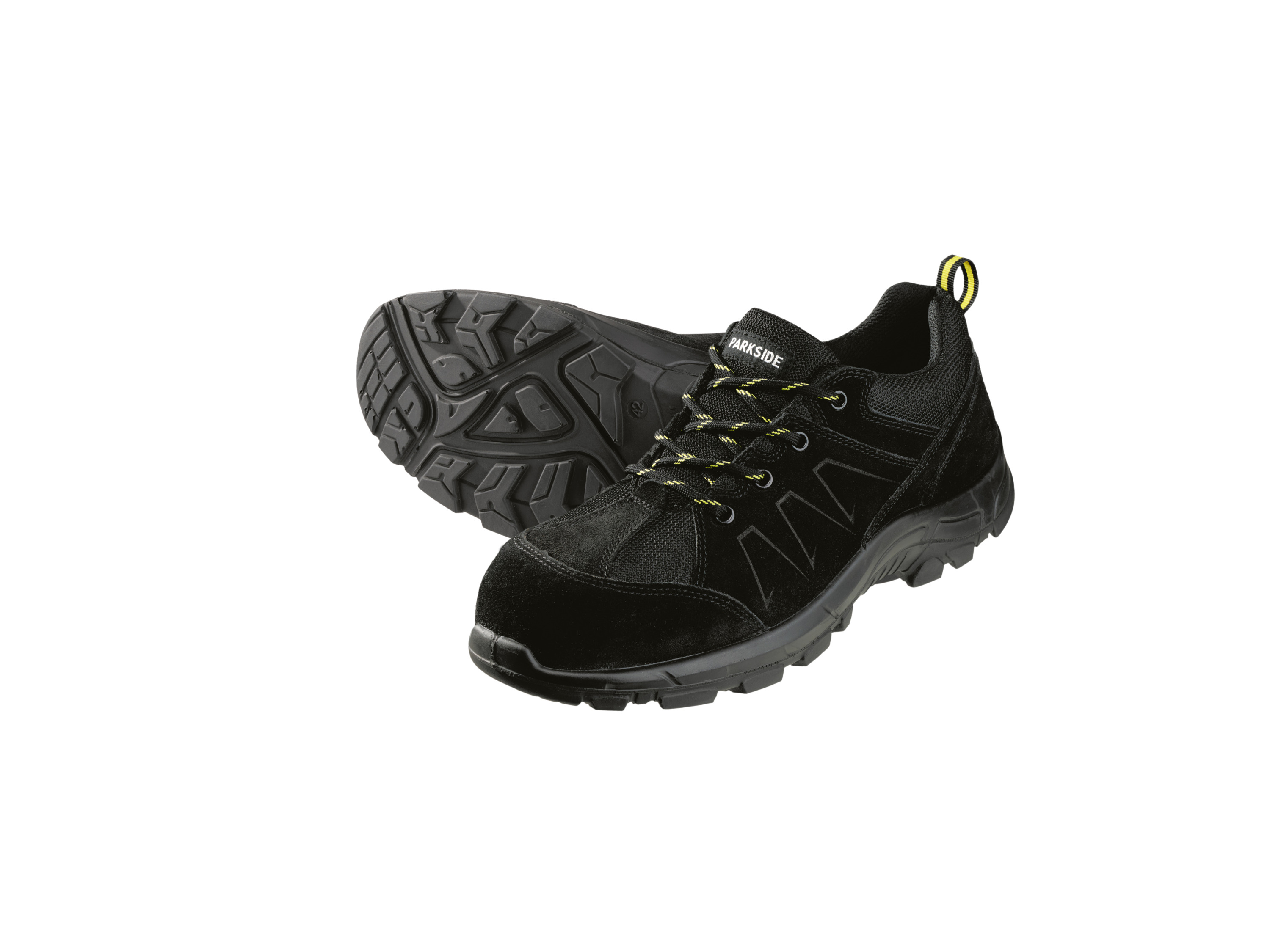 PARKSIDE® Pánske bezpečnostné topánky S3 z kože (nízky strih, čierna, 46)