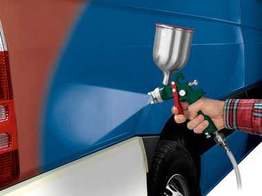 PARKSIDE® Pneumatická striekacia pištoľ na farbu HVLP PDFP 500 C3