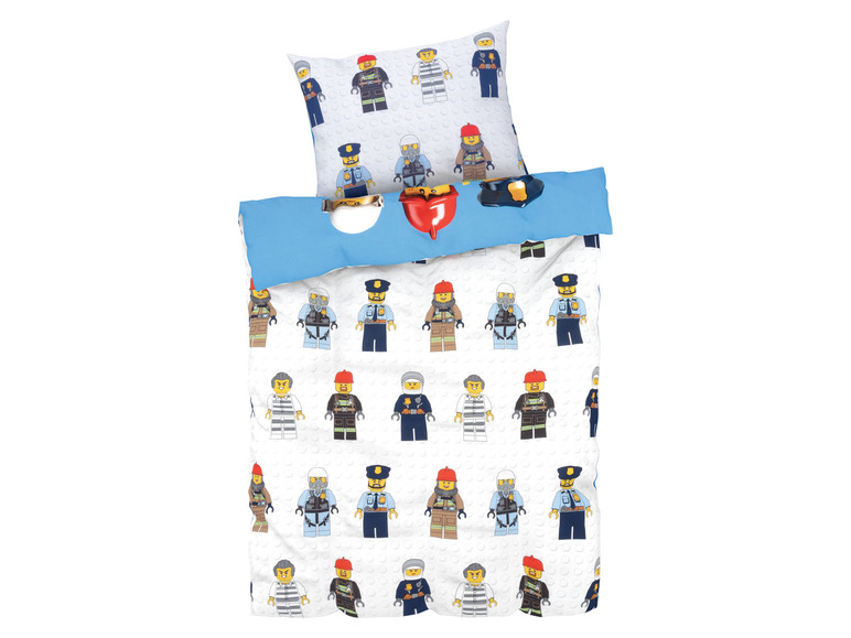 Prejsť na zobrazenie na celú obrazovku: LEGO Detská posteľná bielizeň Ninjago/City, 140 x 200 cm – obrázok 3
