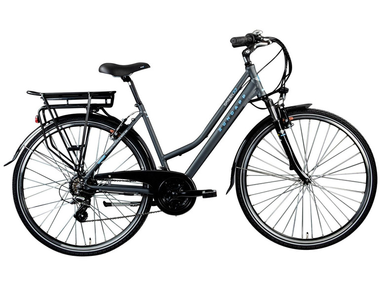 Prejsť na zobrazenie na celú obrazovku: Zündapp Elektrický trekingový bicykel 7.7 700c, 28", zelená – obrázok 8
