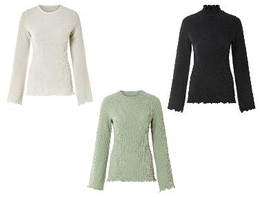 esmara® Dámske tričko s dlhým rukávom