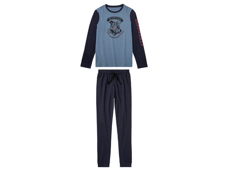 E-shop Chlapčenské pyžamo Harry Potter (134/140, námornícka modrá/modrá)