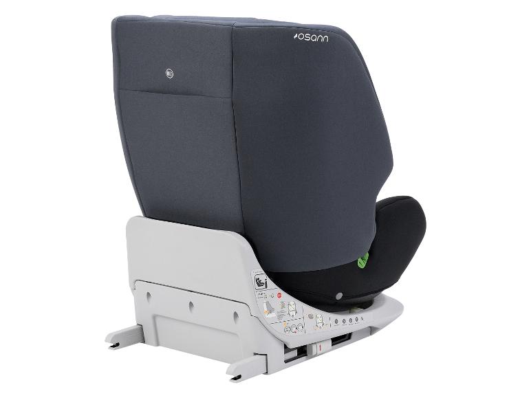 Detská autosedačka Osann v tmavosivej farbe s ISOFIX základňou