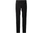 Čierne slim-fit džínsy s prednými vreckami a zapínaním na gombík.