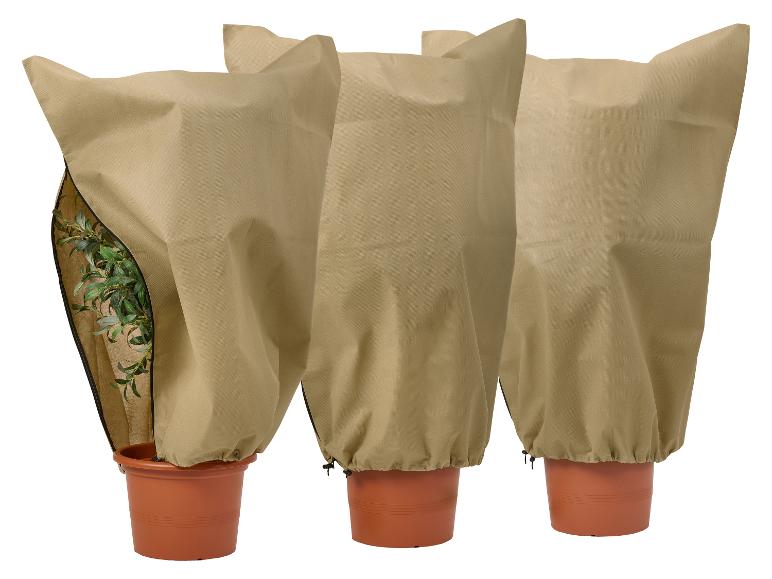 Parkside® Ochranná tkanina na rastliny (L, béžová, 3 kusy)