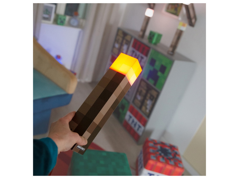 Minecraft Stolná LED lampa