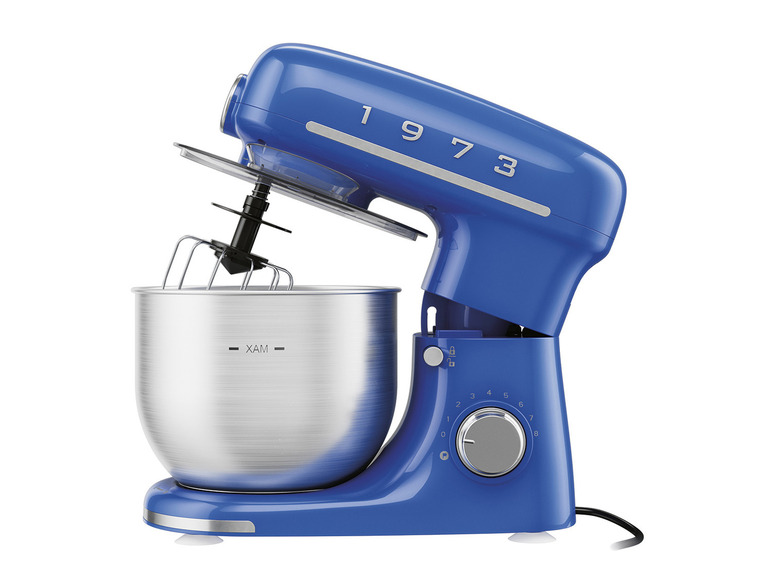 Prejsť na zobrazenie na celú obrazovku: SILVERCREST® KITCHEN TOOLS Kuchynský robot Retro 1973 SKML 600 A1, modrý – obrázok 3
