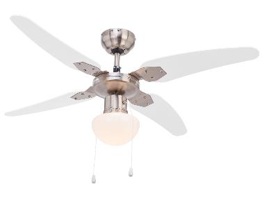 Stropný ventilátor s LED svietidlom