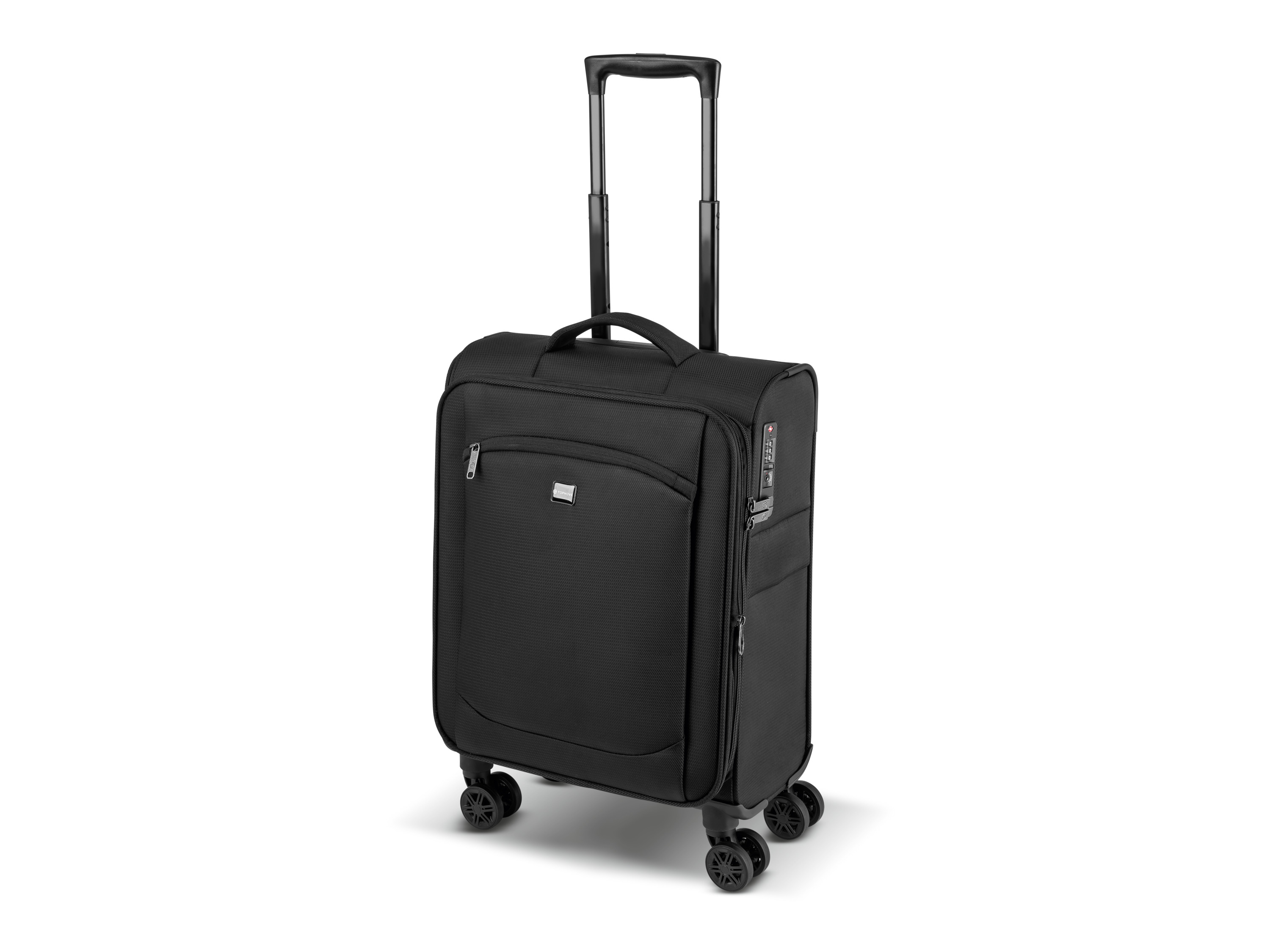 TOPMOVE® Príručný kufor, 35 l/40 l, čierny