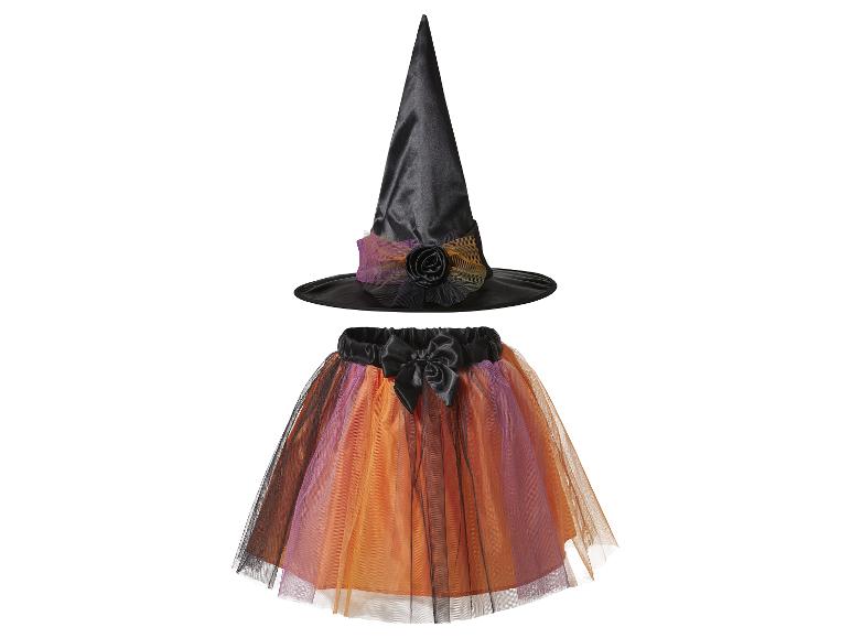 Detský kostým na Halloween (čarodejnica, 116/128)