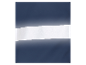 Biely pásik na tmavomodrom pozadí.