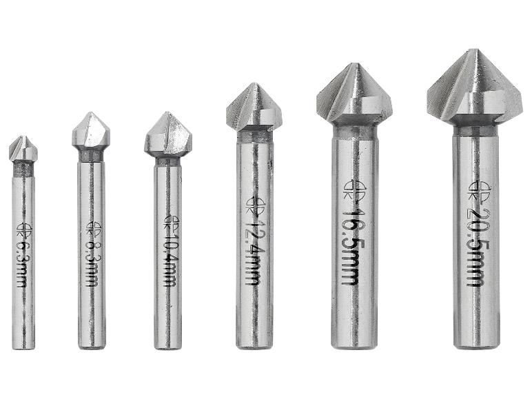 Sada 6 záhlbníkov rôznych veľkostí