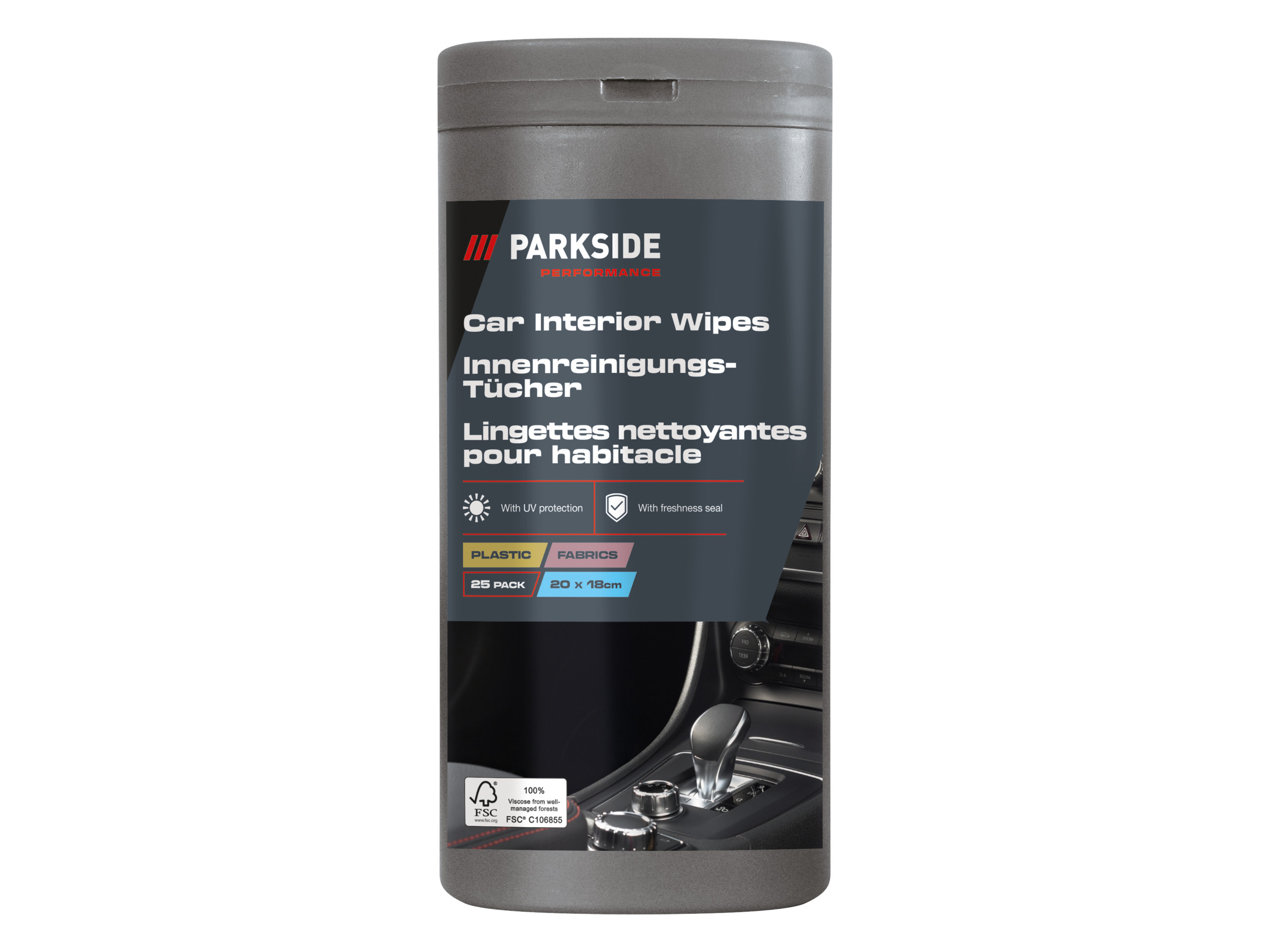 PARKSIDE PERFORMANCE® Utierky na údržbu interiéru auta (utierky na čistenie interiéru)