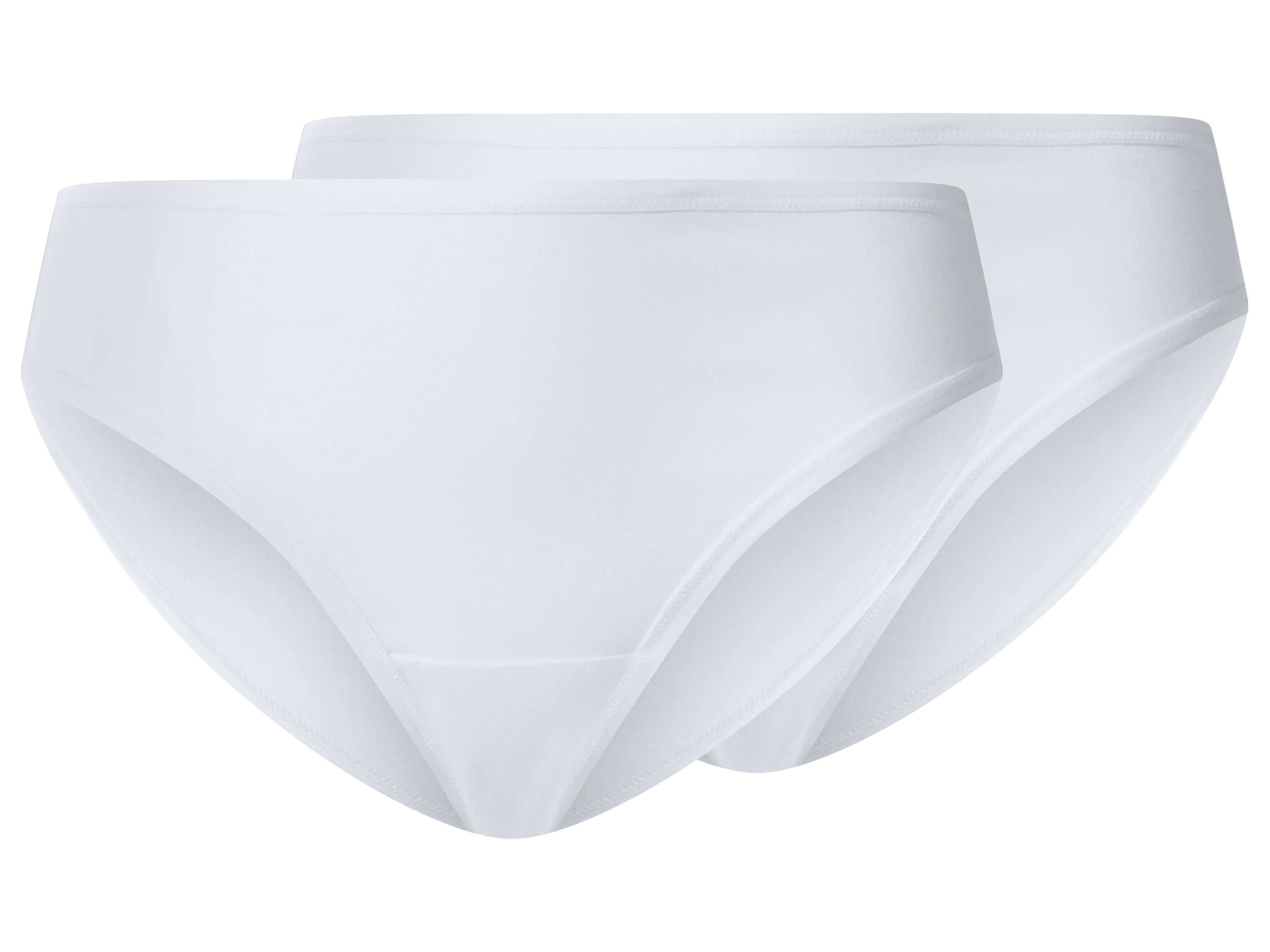 esmara® Dámske nohavičky, 2 kusy (biela, L (44/46))
