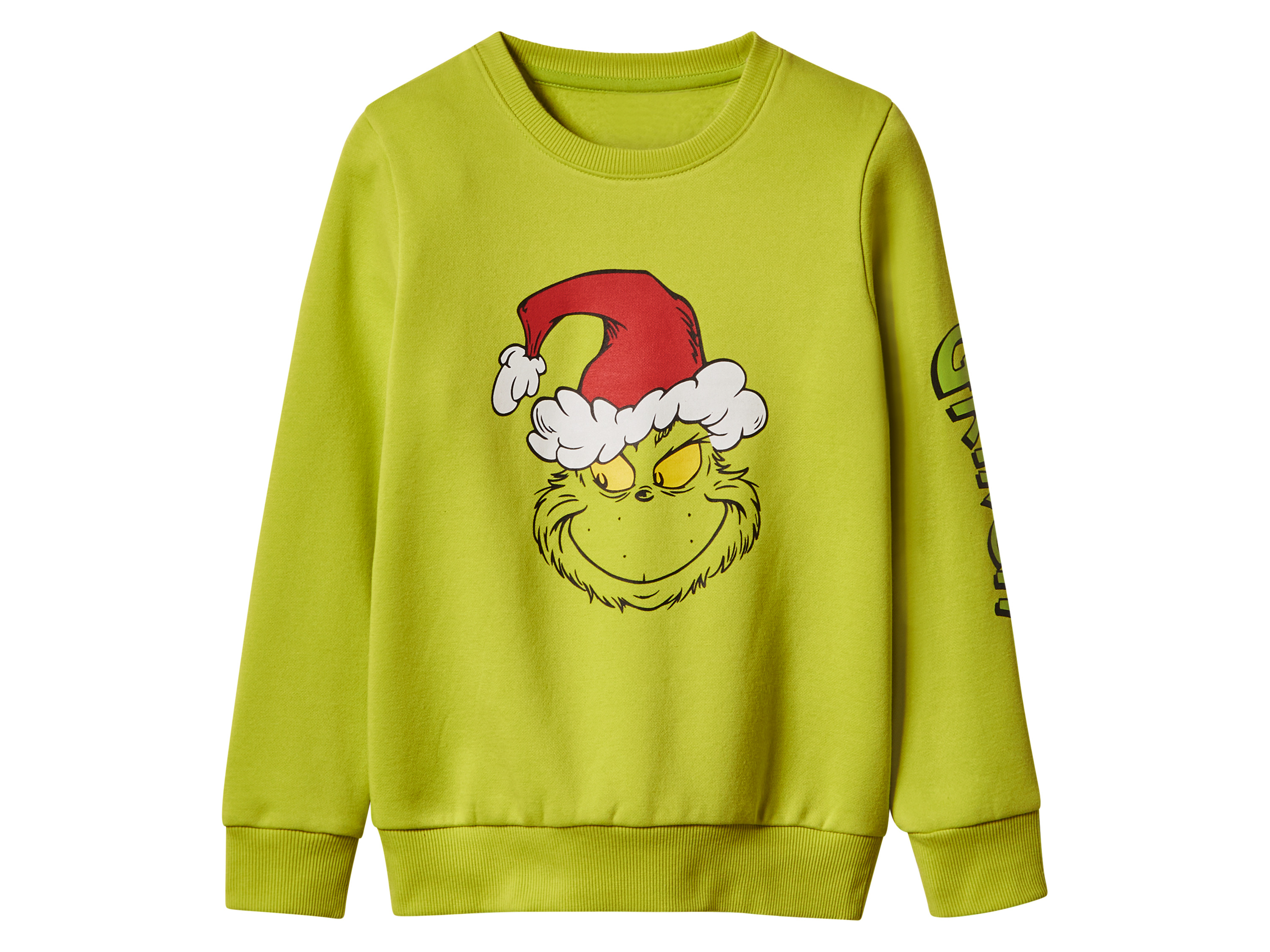 Dievčenská mikina Grinch (zelená, 134/140)