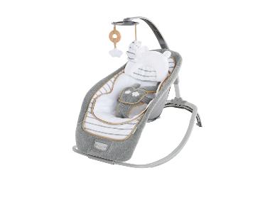 Ingenuity™ Detské ležadlo Rocking Seat Bella Teddy, sivá